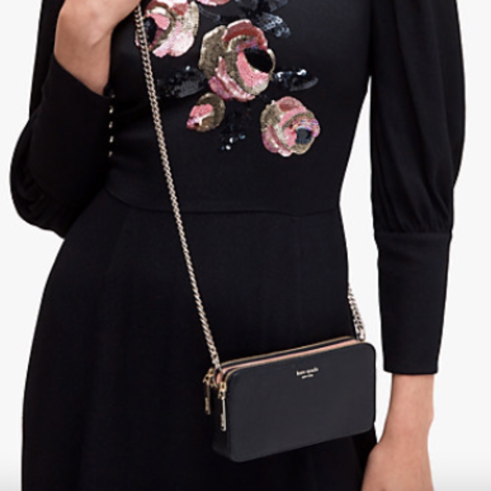 NWT Kate spade margaux double-zip mini crossbody